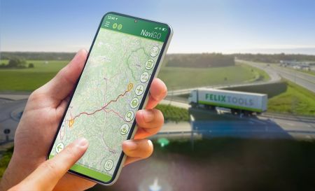 navigo produktbild smartphone lkw